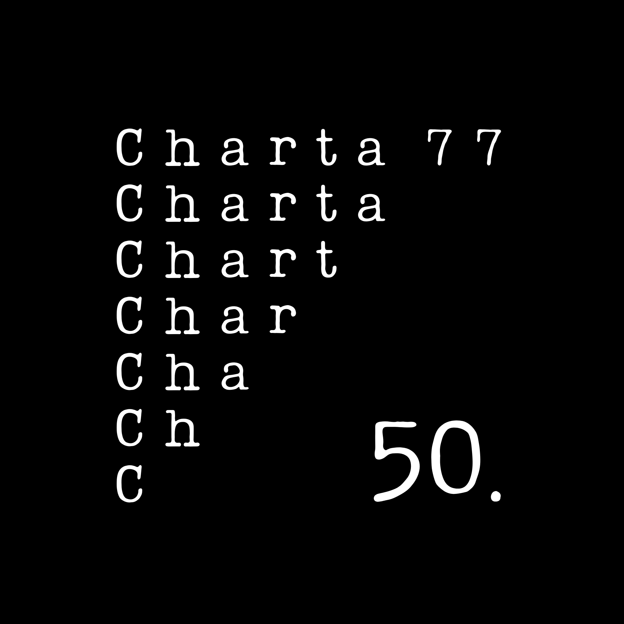 Charta 77 – 50 let, 1977–2027